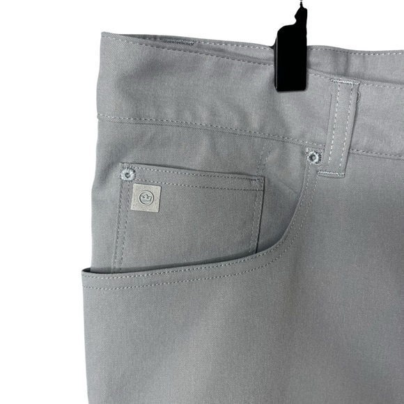 Peter Millar EB66 Performance Five Pocket Pant Gale Grey Size 38 - Picture 6 of 11